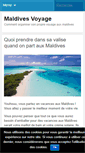 Mobile Screenshot of maldives-voyage.net